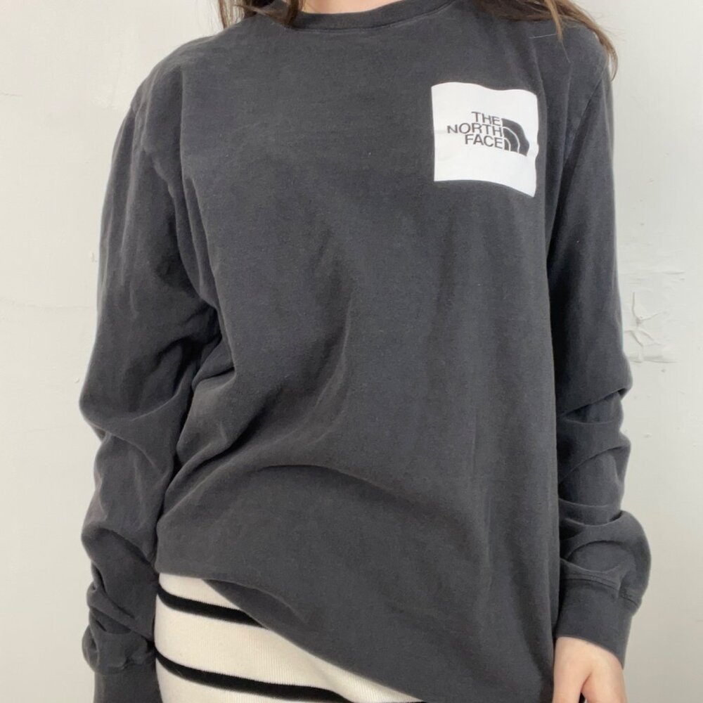 L The North Face Black Full Sleeves